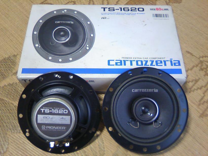 リアスピーカー装着 カロッツェリア TS-1620 ～ 日産モコ S: くるくる